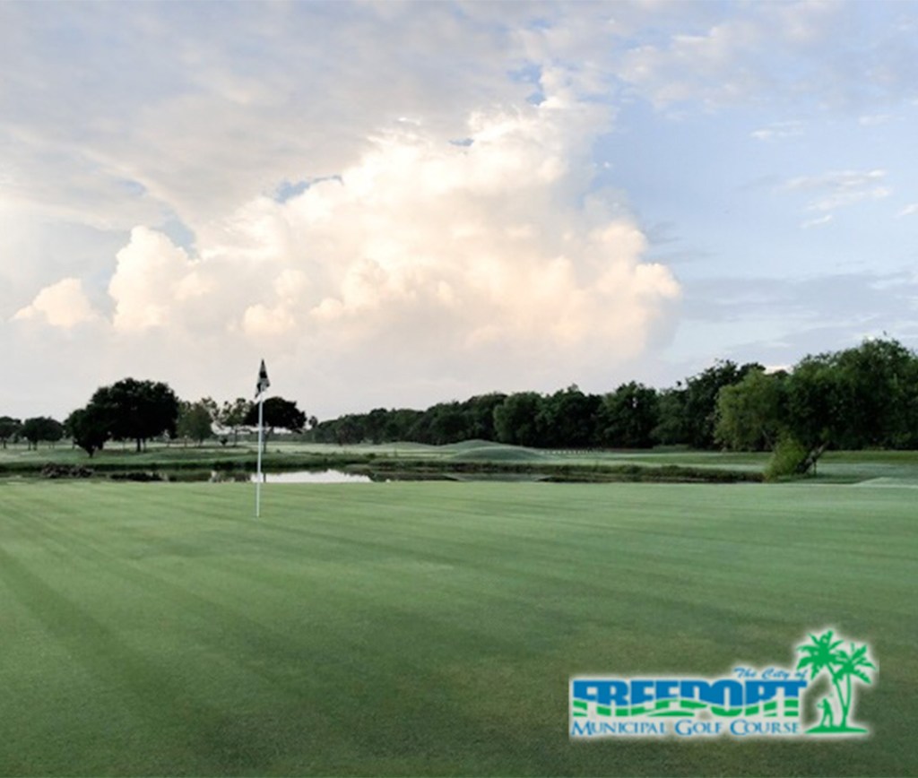 View of a hole on the course at Freeport Golf Course